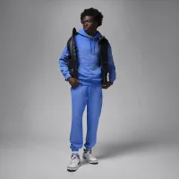 Nike Jordan Flight Fleece чоловічі Pullover Толстовка з капюшоном блакитний
