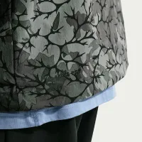 Nike Tech мужские Woven Full-Zip Windrunner Куртка цвет черный