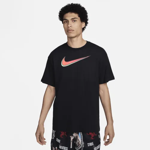 Nike LeBron мужские M90 баскетбольные футболка цвет черный