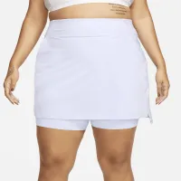 Nike Dri-FIT Bliss жіноча Mid-Rise тренувальні Skort (великі розміри) колір фіолетовий
