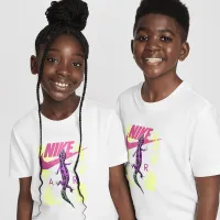 Nike Sportswear Big детские футболка цвет белый
