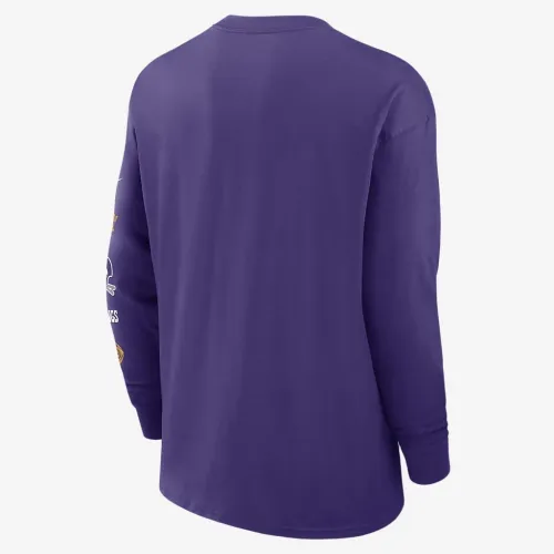 Minnesota Vikings Rewind Max90 Pocket чоловічі Nike NFL Long-Sleeve футболка колір фіолетовий