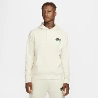 Nike Club Fleece чоловічі Patch Pullover Толстовка з капюшоном колір білий