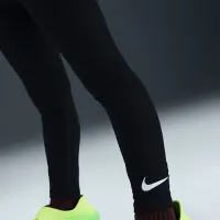 Nike Varsity Prep Little детские Pullover Толстовка с капюшоном and лосины набор цвет черный