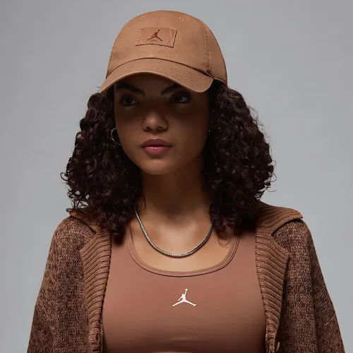 Nike Jordan Club Cap Adjustable Hat цвет коричневый
