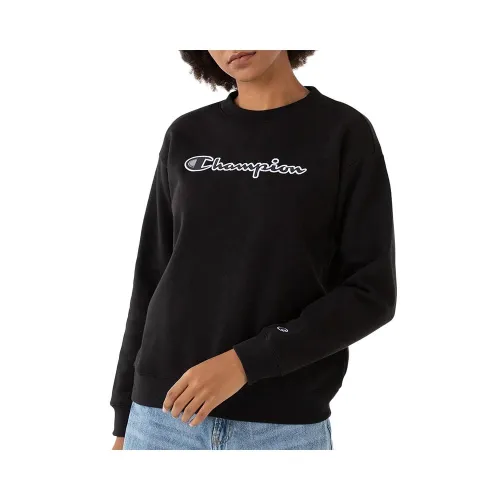 Кофта/футболка Champion Tonal Embroidery Fleece 115478-KK001 - Чорна