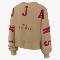 USC Phoenix 2-Hit женская Nike College Pullover Crew цвет коричневый