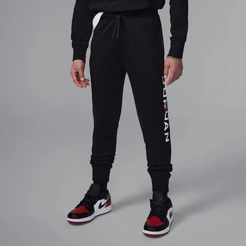 Nike Jordan Big детские Baseline Fleece Pants цвет черный