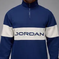 Nike Jordan Sport чоловічі Dri-FIT 1/4-Zip для гольфу Top блакитний