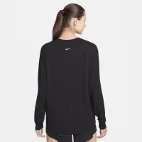 Nike One Relaxed женская Dri-FIT Long-Sleeve Top цвет черный