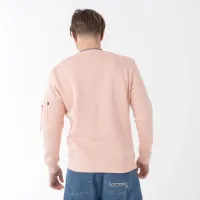 Кофта/футболка Alpha Industries Label Sweater 118312640 - Розовая