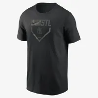 St. Louis Cardinals Camo мужские Nike MLB футболка цвет черный