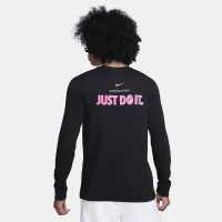 Nike мужские Long-Sleeve баскетбольные футболка цвет черный