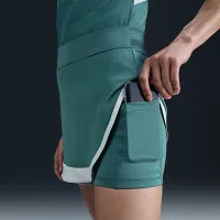 NikeCourt Slam женская Dri-FIT Tennis Skort цвет зеленый