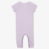 Nike Essentials Baby Short Sleeve Waffle Knit Coverall цвет фиолетовый