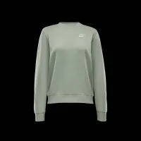 Nike Sportswear Club Fleece женская Crew-Neck свитшот цвет зеленый