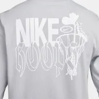 Nike мужские Long-Sleeve Fitness футболка цвет серый