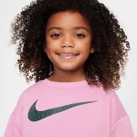 Nike Dri-FIT Swoosh Spirit Little детские 2-Piece лосины набор цвет зеленый
