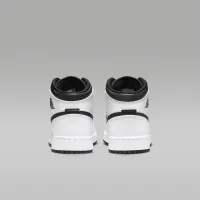 Nike Air Jordan 1 Mid Big детские Кроссовки цвет белый