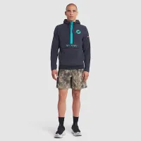 Miami Dolphins Rivalries Collection Sideline Anorak мужские Nike NFL 1/2-Zip Hooded Куртка синий