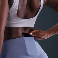 Nike Zenvy жіноча З високою талією 7/8 лосіни блакитний
