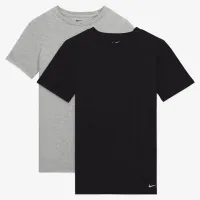 Nike Big дитячі Crew Undershirts (2 пари) колір сірий