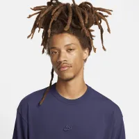 Nike Sportswear Premium Essentials мужские Long-Sleeve футболка цвет фиолетовый