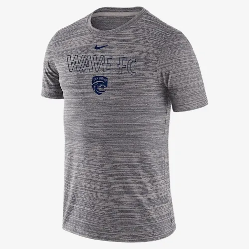 San Diego Wave Velocity Legend мужские Nike Soccer футболка цвет серый