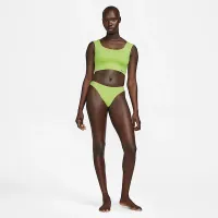 Nike Essential женская Sling Bikini Swim Bottom Yellow