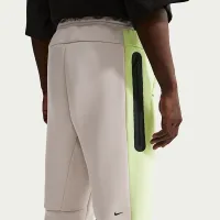 Nike Tech чоловічі Color-Block Open-Hem Fleece Pants колір коричневий