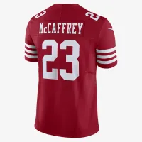 Christian McCaffrey San Francisco 49ers чоловічі Nike Dri-FIT NFL Limited Football Jersey Red