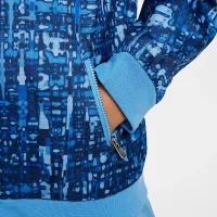Nike Little дитячі Printed Windrunner Куртка блакитний