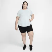 Nike Dri-FIT жіноча футболка (великі розміри) блакитний