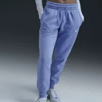 Nike Sportswear Phoenix Fleece женская Mid-Rise Sweatpants синий