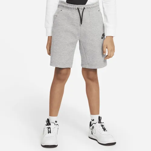 Nike Sportswear Tech Fleece Little детские шорты цвет серый