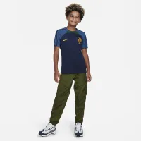 Portugal Strike Big детские Nike Dri-FIT Short-Sleeve Soccer Top синий