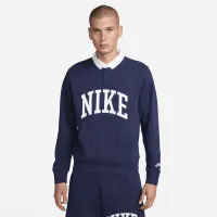 Nike Club Fleece чоловічі Long-Sleeve Fleece Polo блакитний