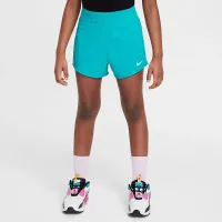 Nike Dri-FIT One Little дитячі Woven шорти колір зелений