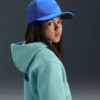 Nike Sportswear Club Fleece Big дитячі Pullover Толстовка з капюшоном колір зелений