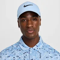 Nike Dri-FIT Club Structuцвет красный Swoosh Cap синий