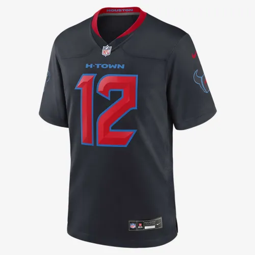 Nico Collins Houston Texans чоловічі Nike NFL Game Football Jersey блакитний