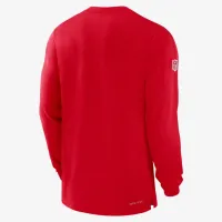 Kansas City Chiefs Sideline Player Team Issue Men’s Nike Dri-FIT Long-Sleeve Top цвет красный