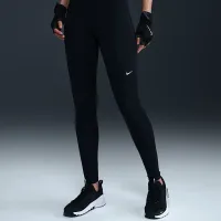 Nike Pro жіноча Mid-Rise Mesh-Paneled лосіни колір чорний