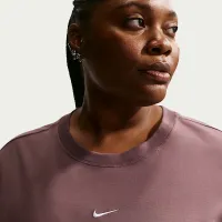 Nike Sportswear женская оверсайз Short-Sleeve футболка (большие размеры) цвет фиолетовый
