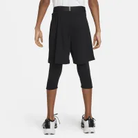 Nike Pro Dri-FIT Big дитячі (для хлопчиків) 3/4-Length Tights колір чорний