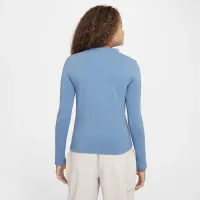 Nike Sportswear Girls' Long-Sleeve Top блакитний