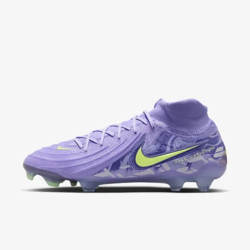 Nike United Phantom Luna 2 Elite FG High-Top футбольні бутси колір фіолетовий
