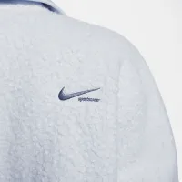 Nike Sportswear Collection жіноча High-Pile Fleece 1/2-Zip Top блакитний