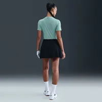 Nike Tour женская Dri-FIT Short-Sleeve Blade Jacquard для гольфа Polo цвет зеленый