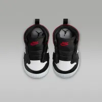 Nike Jordan 1 Baby Crib Bootie колір чорний